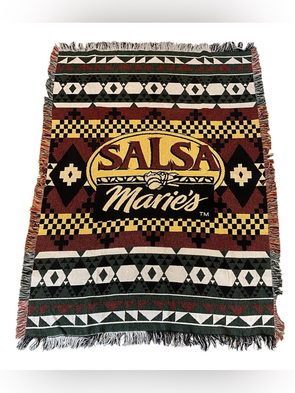 Vintage Retro Salsa Marie’s Tapestry Blanket